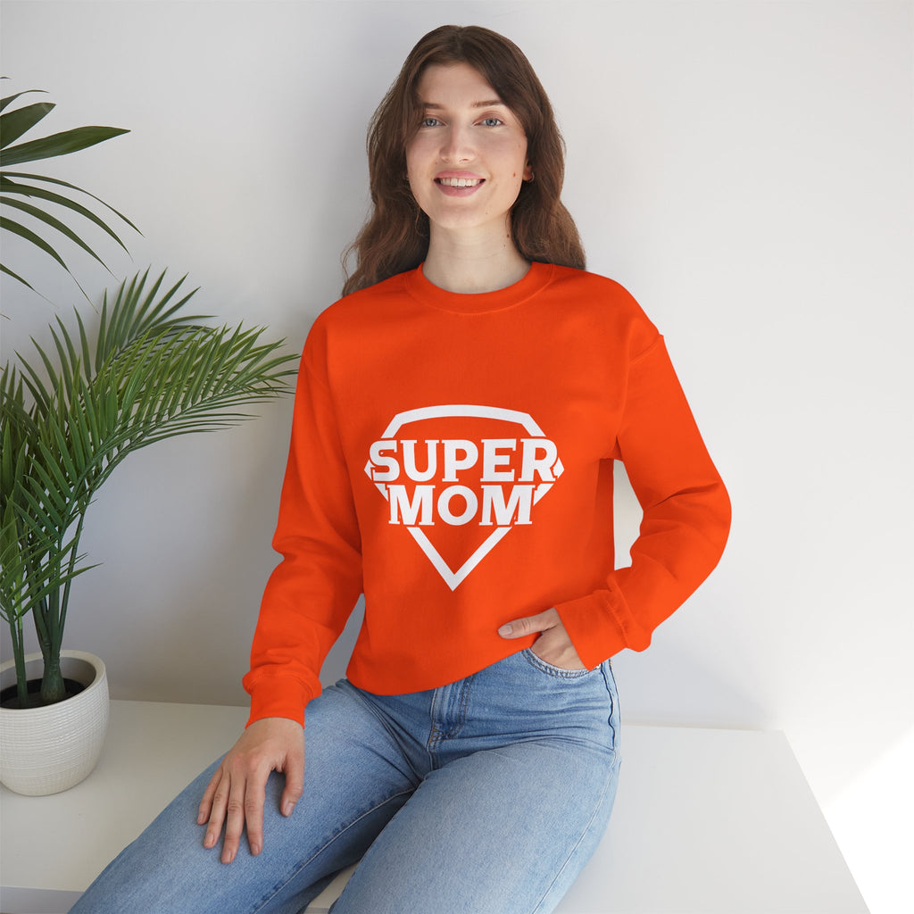 Mom Sweatshirt - Super Mom Design