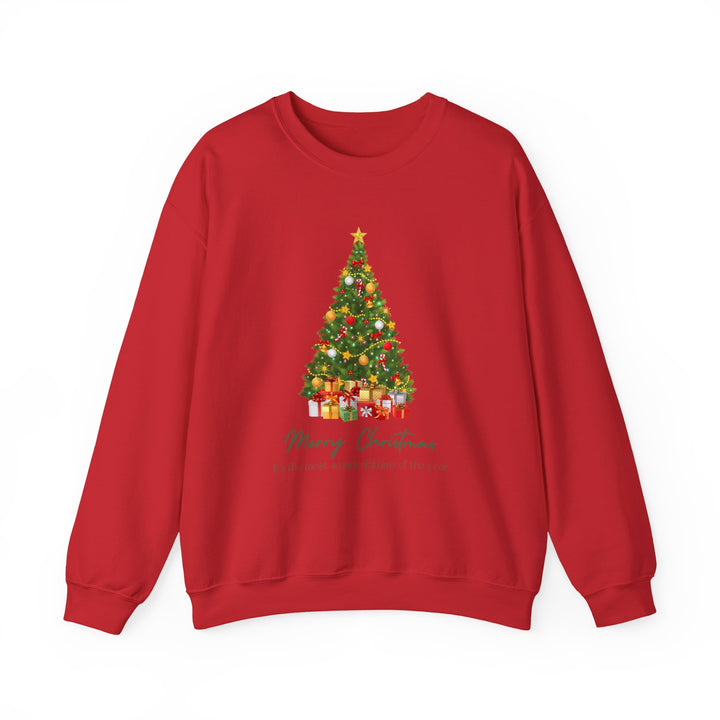 Christmas Tree Sweatshirt — Merry Christmas Holiday Crewneck