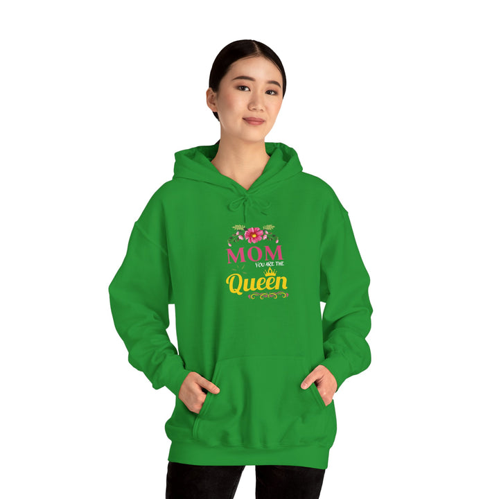 Mom's Hooded Sweatshirt – Mom You Are The Queen Design