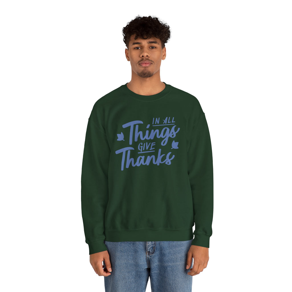 In All Things Give Thanks Design