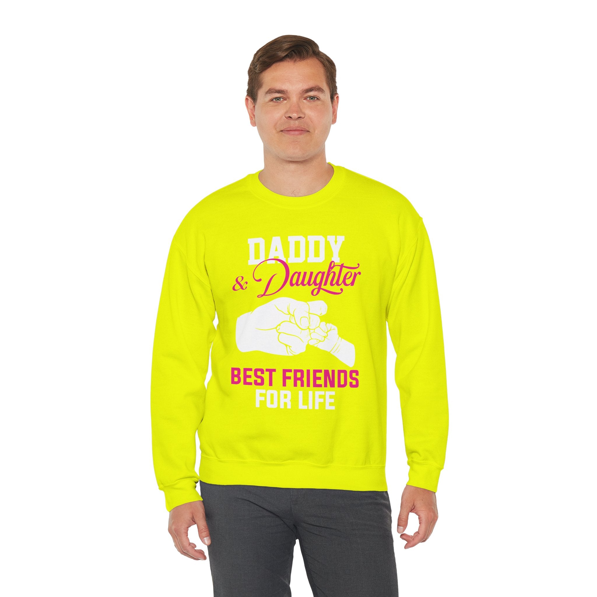 Dad’s Sweatshirt – Daddy & Daughter Best Friends For Life Design