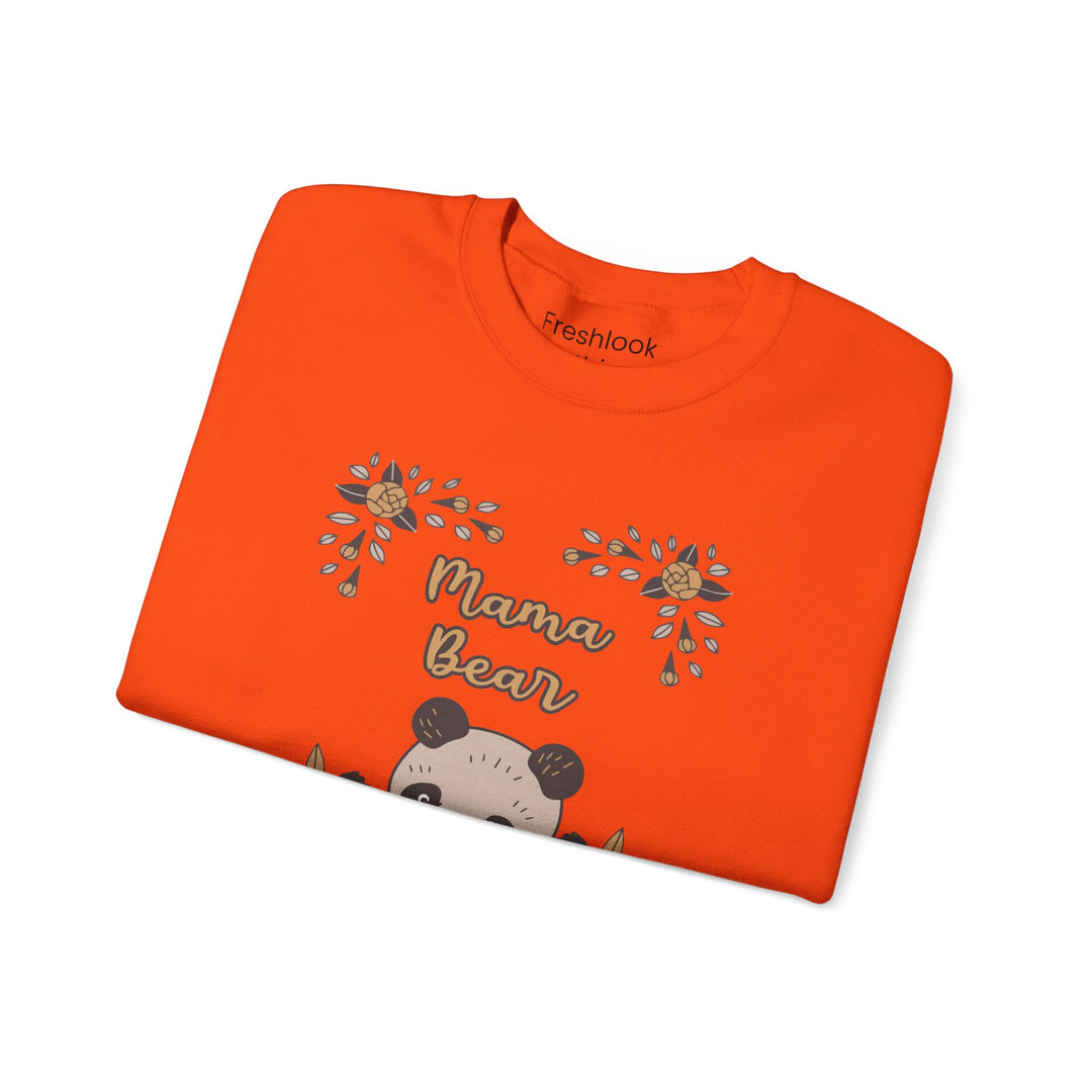 Mom's Sweatshirt - Mama Bear - Cozy Oversized Fit for Animal Lovers Design