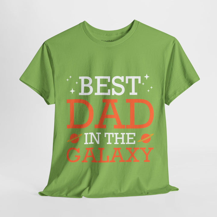 Dad's T-Shirt - Best Dad in the Galaxy Design