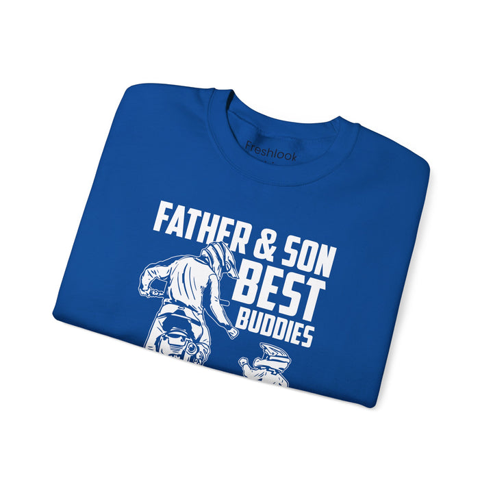 Dad’s Sweatshirt – Father & Son Best Buddies Forever Design