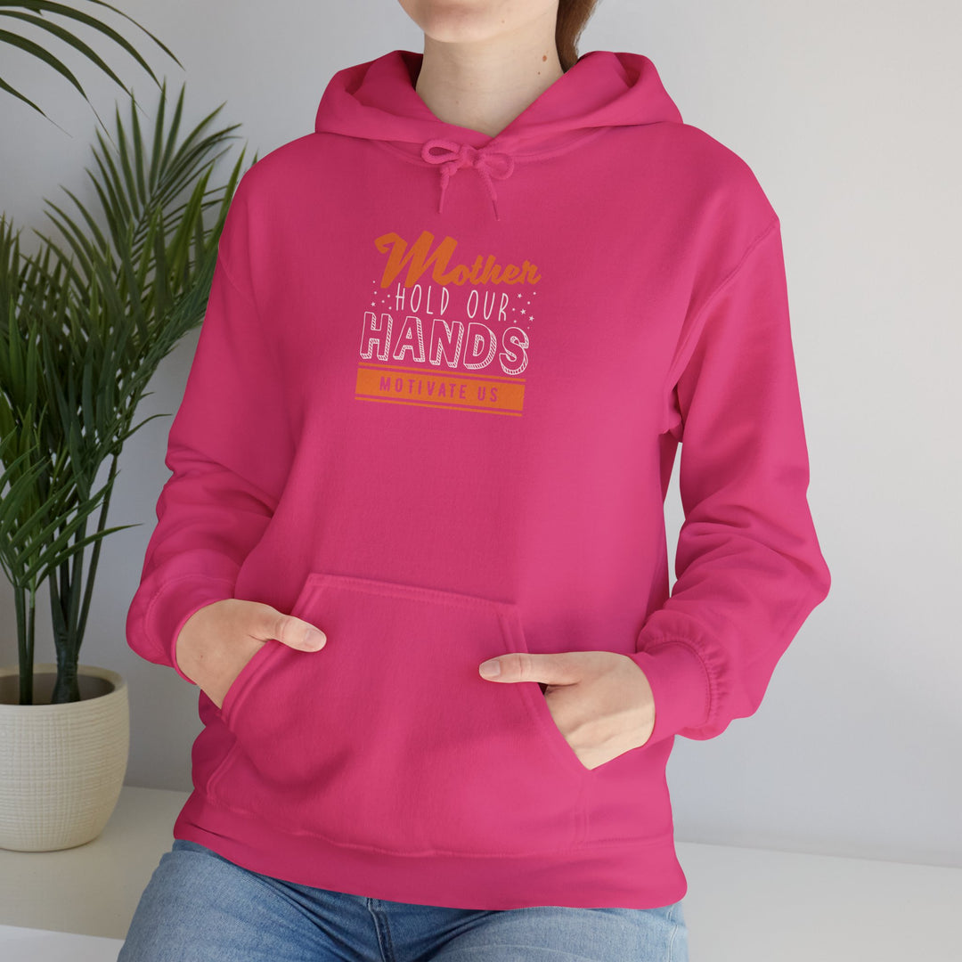 Mom's Hooded Sweatshirt – Mother Hold Our Hands - Motivate Us Design