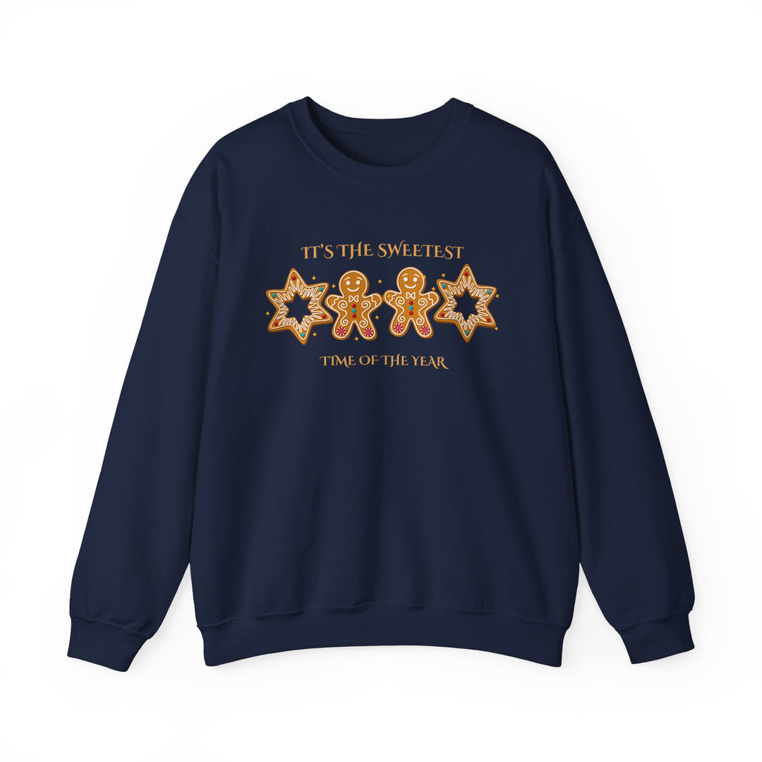 Sweatshirt - "It's the Sweetest Time of the Year" Gingerbread Holiday Crewneck
