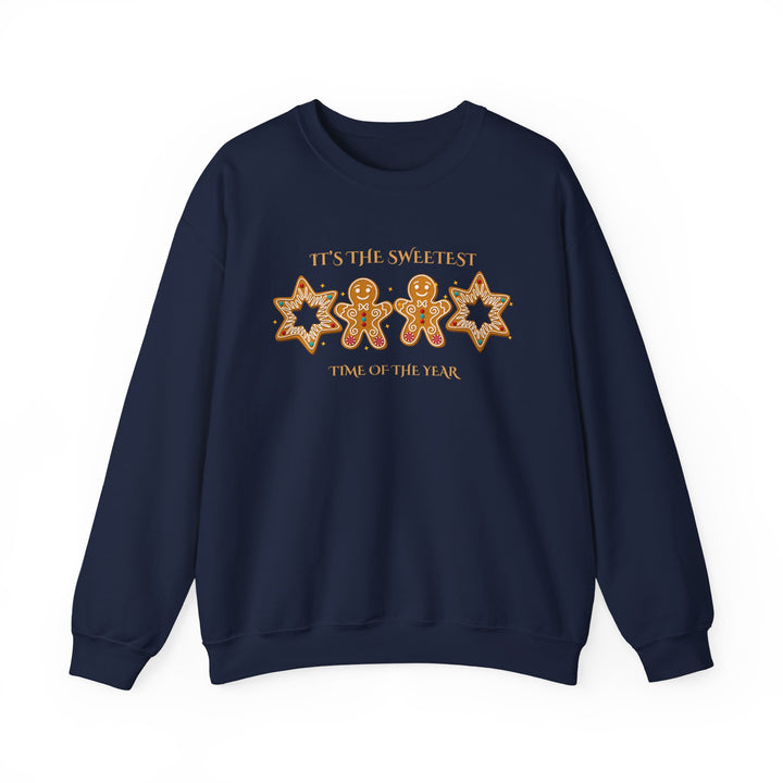 Sweatshirt - "It's the Sweetest Time of the Year" Gingerbread Holiday Crewneck