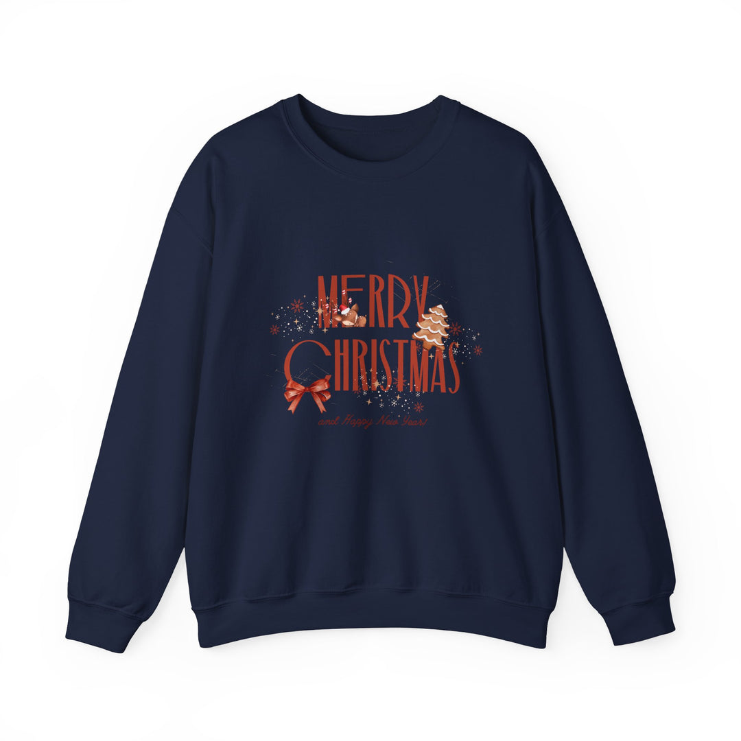 Merry Christmas Crewneck Sweatshirt – Vintage Holiday Graphic