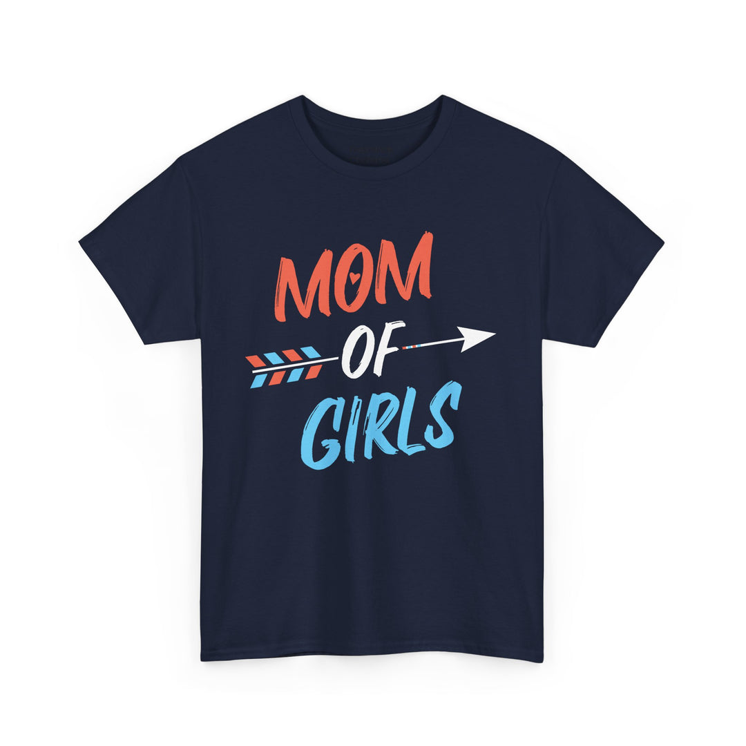 Mom’s T-shirt – Mom of Girls Design