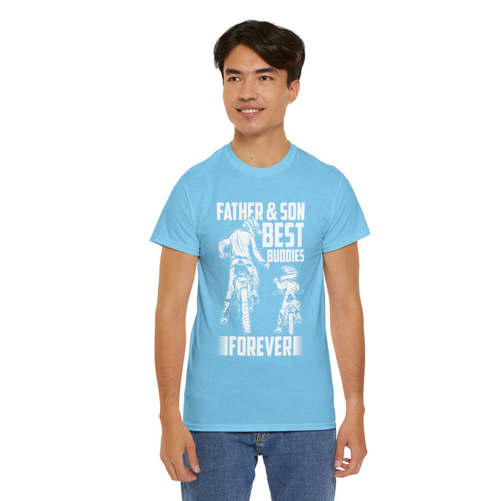 Dad's T-Shirt - Father & Son Best Buddies Forever Design