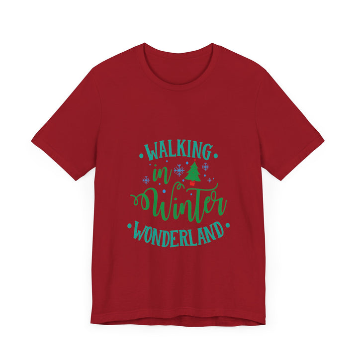 Walking in Winter Wonderland, Christmas T-shirt, Holiday tees, Family Christmas Shirts