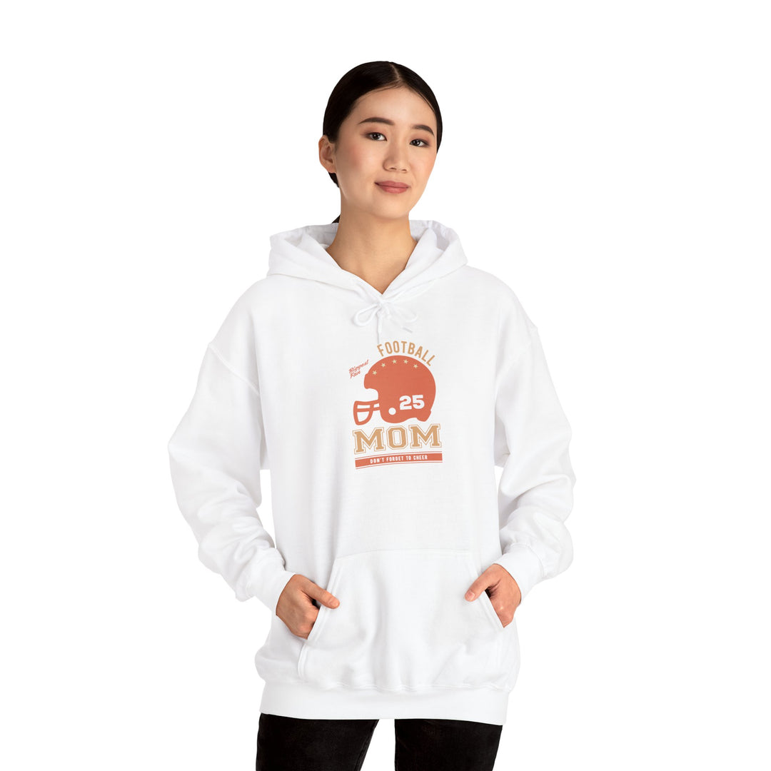 Mom's Hooded Sweatshirt – Football Mom - Perfect Gift for Sports Moms Design