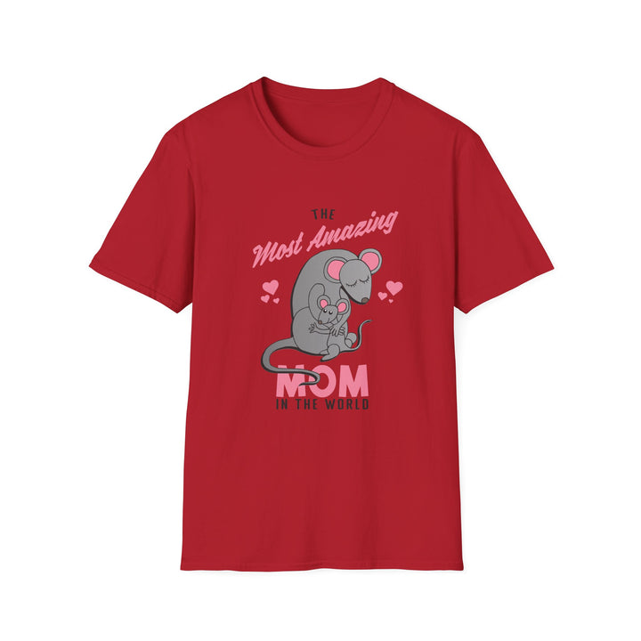 Mom T-Shirt - The Most Amazing Mom Design