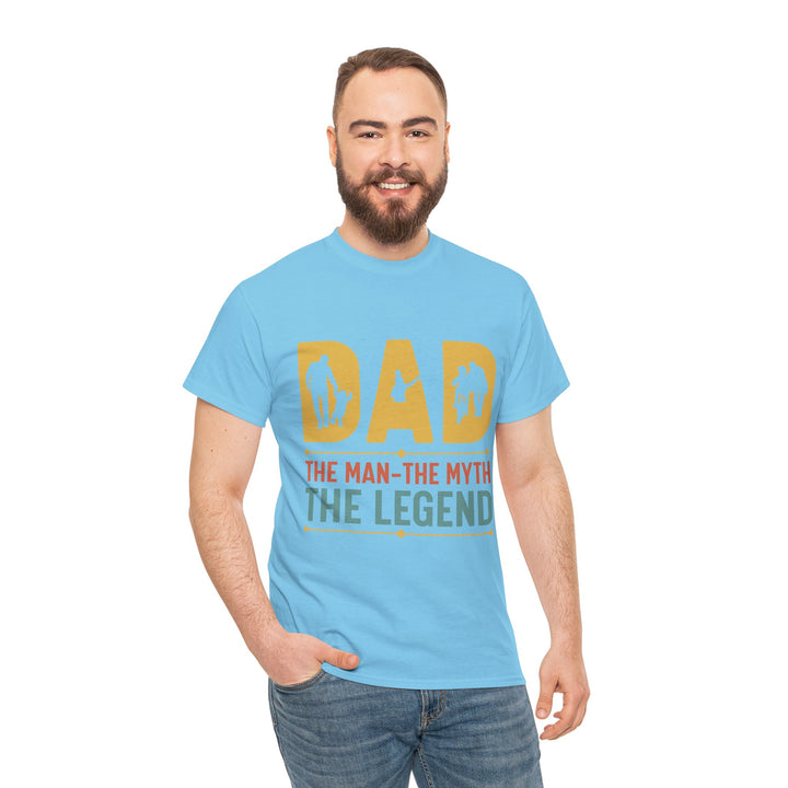 Dad's T-Shirt - Dad The Man The Myth The Legend Design