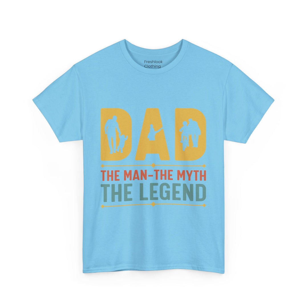 Dad's T-Shirt - Dad The Man The Myth The Legend Design