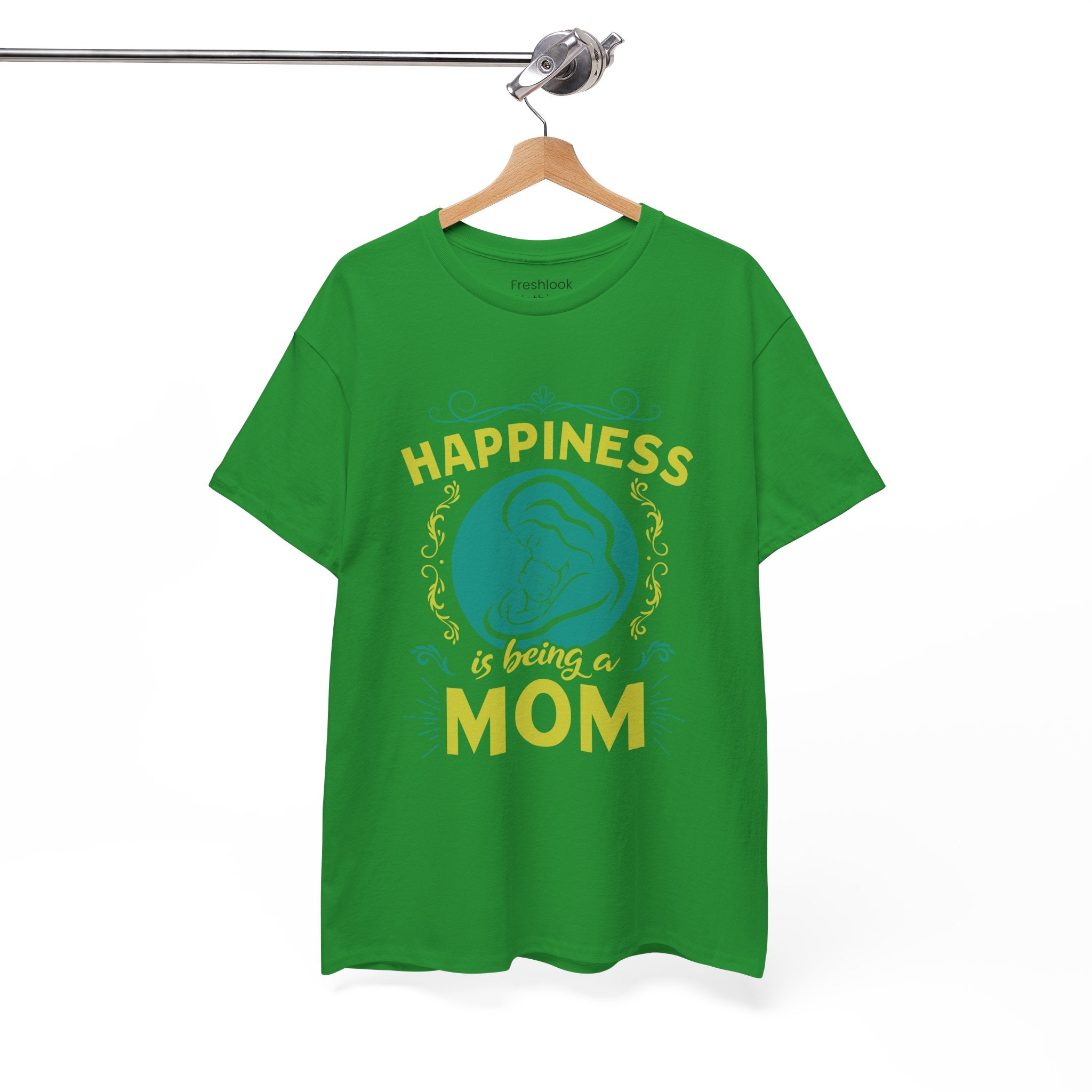 Mom T-Shirt - Happiness is Being a Mom Design
