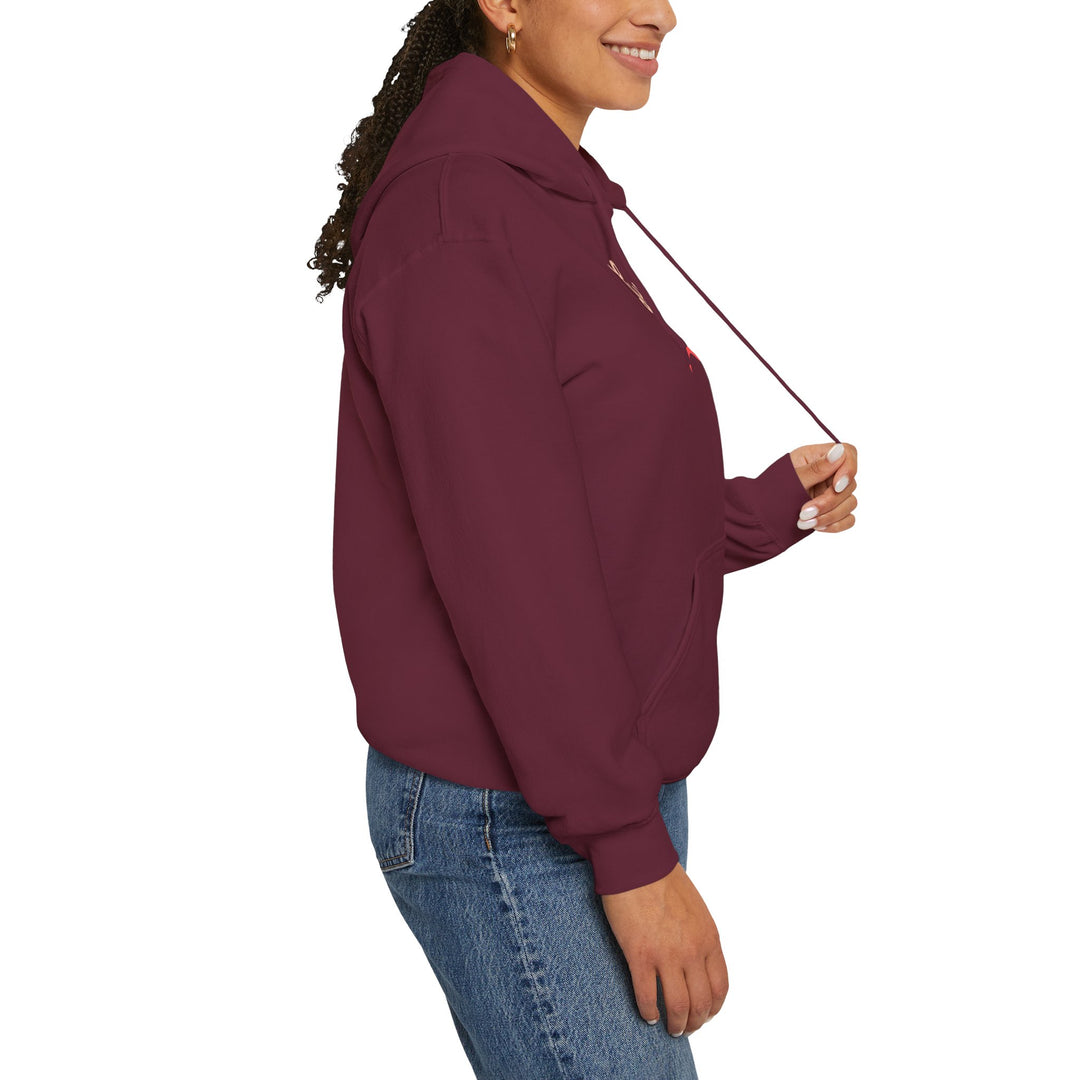 Mom's Hooded Sweatshirt – Love You Mom Design