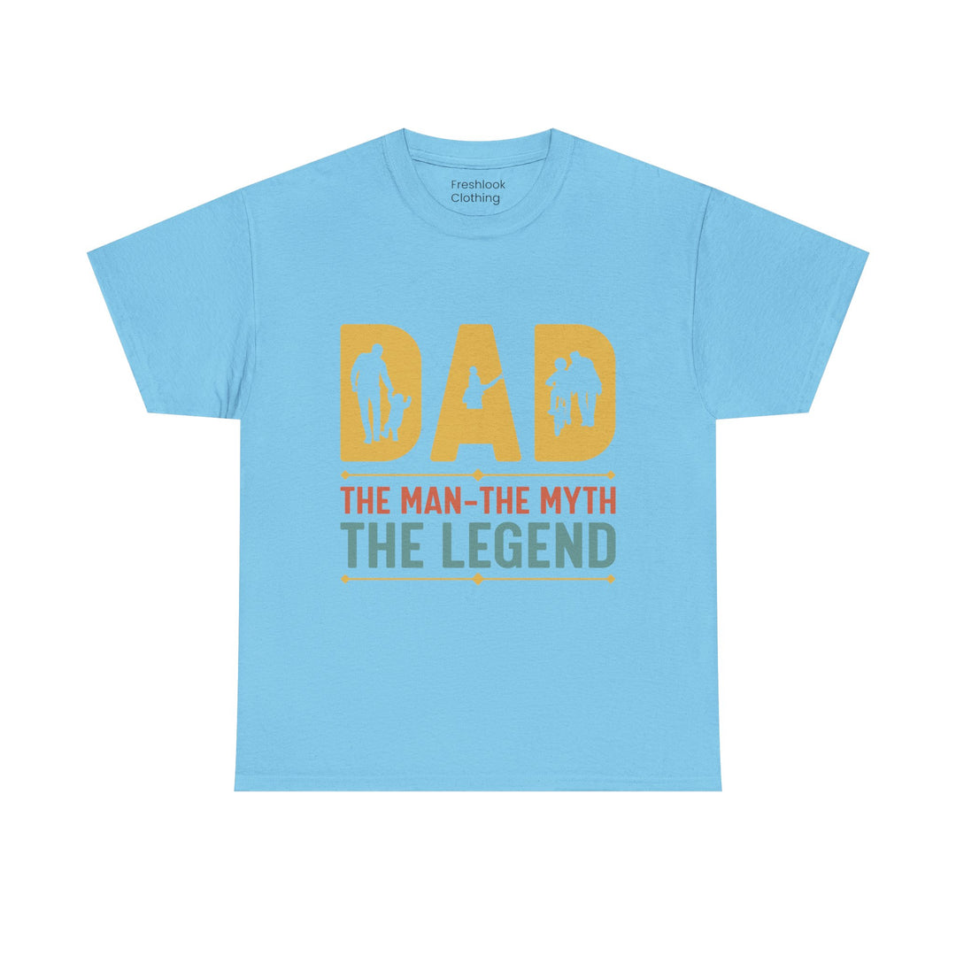 Dad's T-Shirt - Dad The Man The Myth The Legend Design