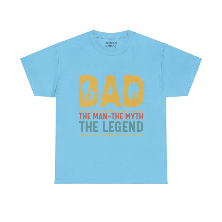 Dad's T-Shirt - Dad The Man The Myth The Legend Design