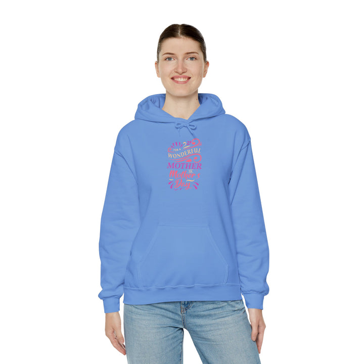 Mom's Hooded Sweatshirt – Wonderful Mother | Mother's Day Gift Design