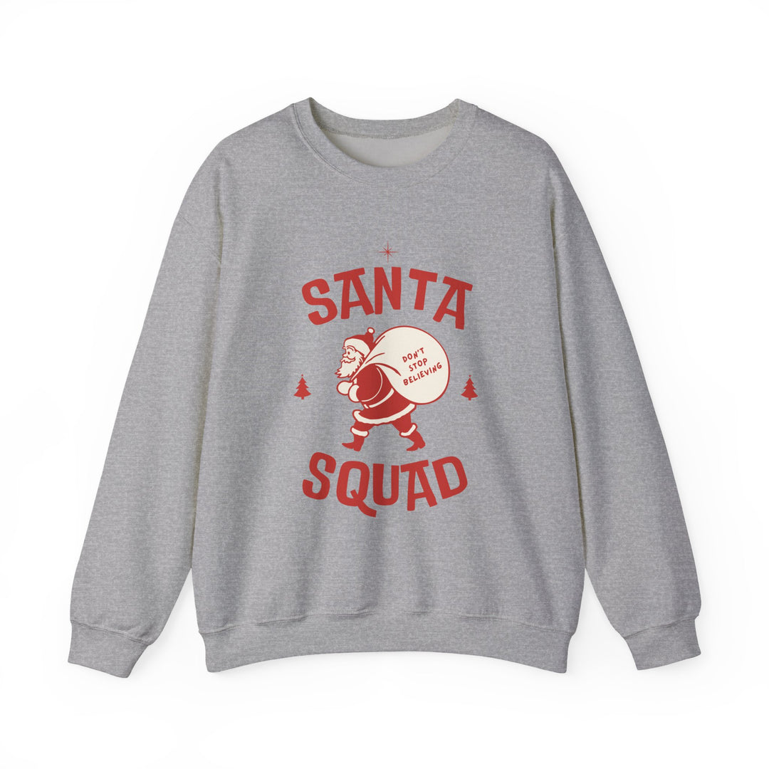 Santa Squad Sweatshirt — Retro Santa Holiday Crewneck
