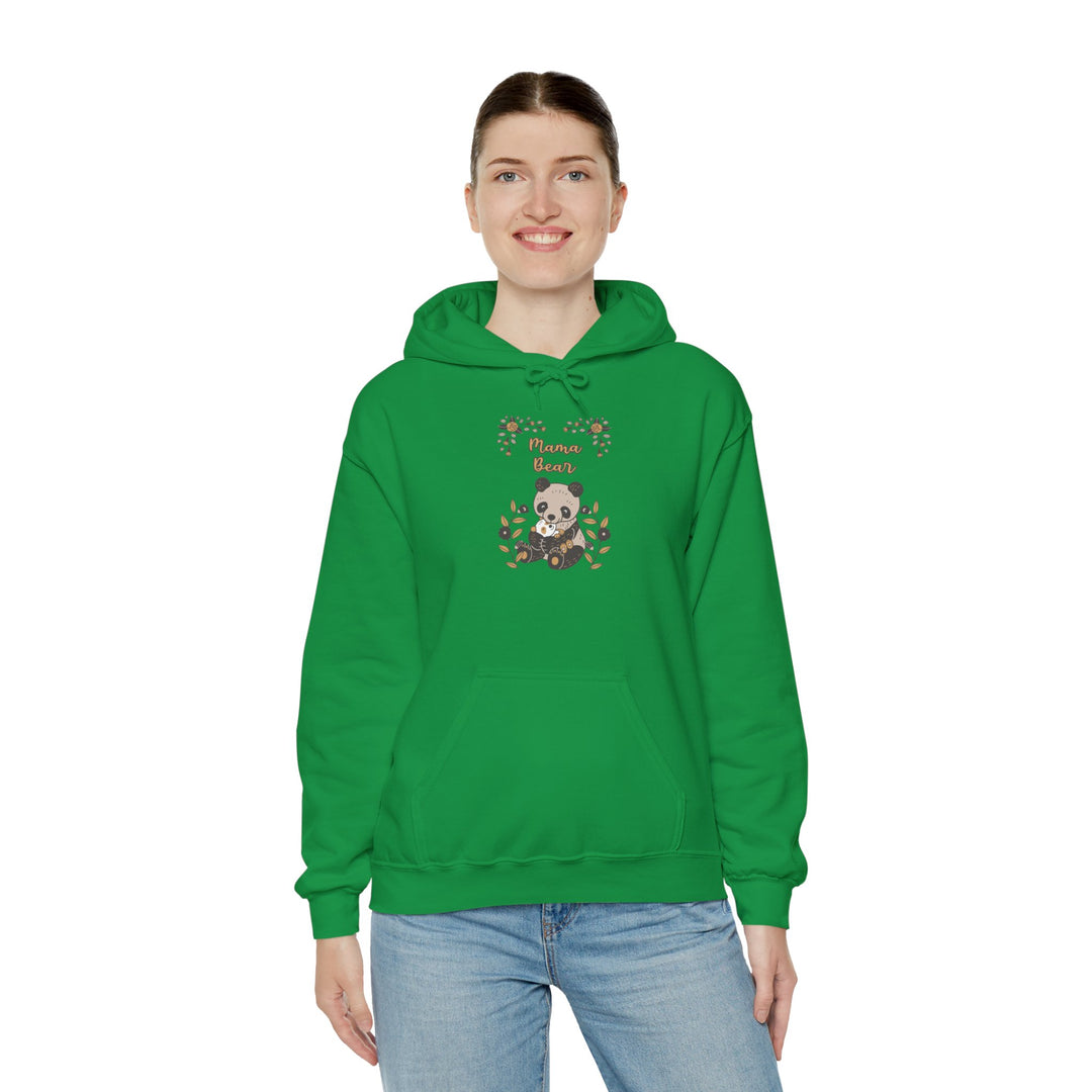 Mom's Unisex Hooded Sweatshirt - Mama Bear Design