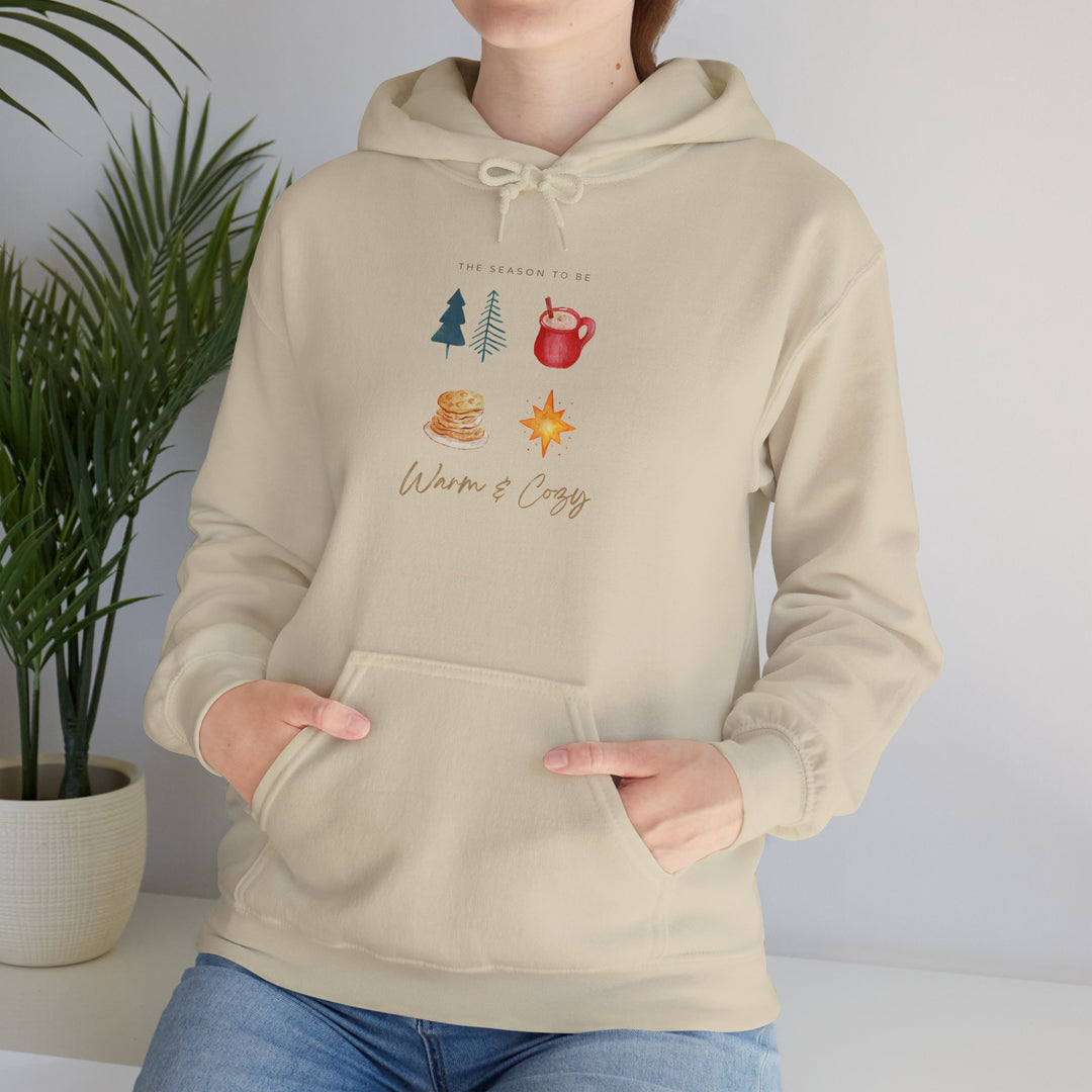 Warm & Cozy Hooded Sweatshirt, Perfect for Fall and Winter, Unisex Sweatshirt, Holiday Sweatshirt