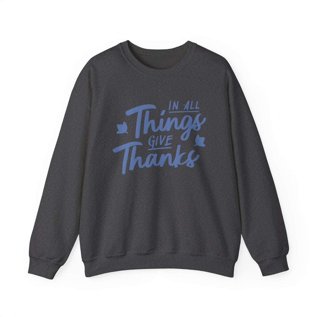 In All Things Give Thanks Design