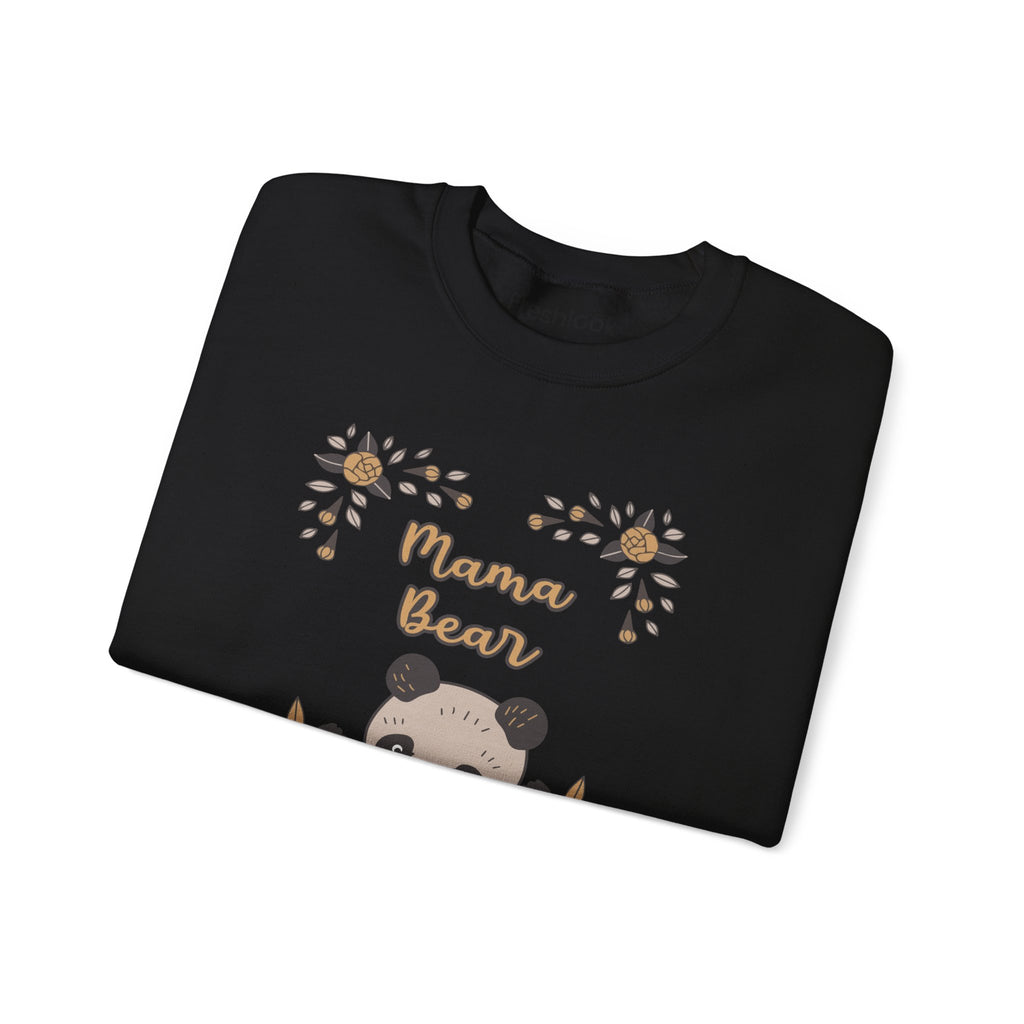 Mom's Sweatshirt - Mama Bear - Cozy Oversized Fit for Animal Lovers Design