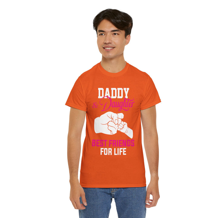 Dad's T-Shirt - Daddy & Daughter Best Friends For Life Design