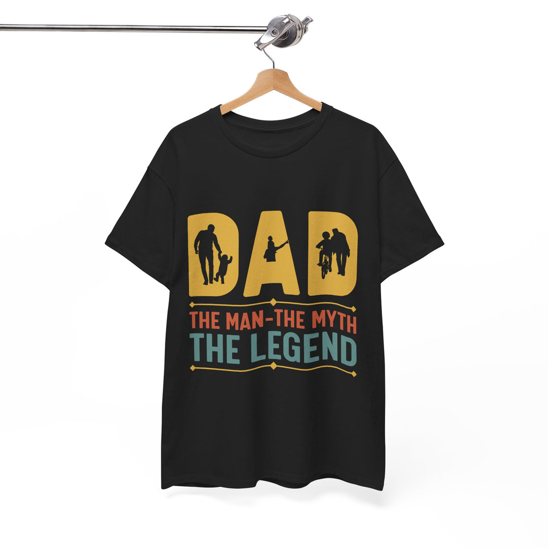 Dad's T-Shirt - Dad The Man The Myth The Legend Design