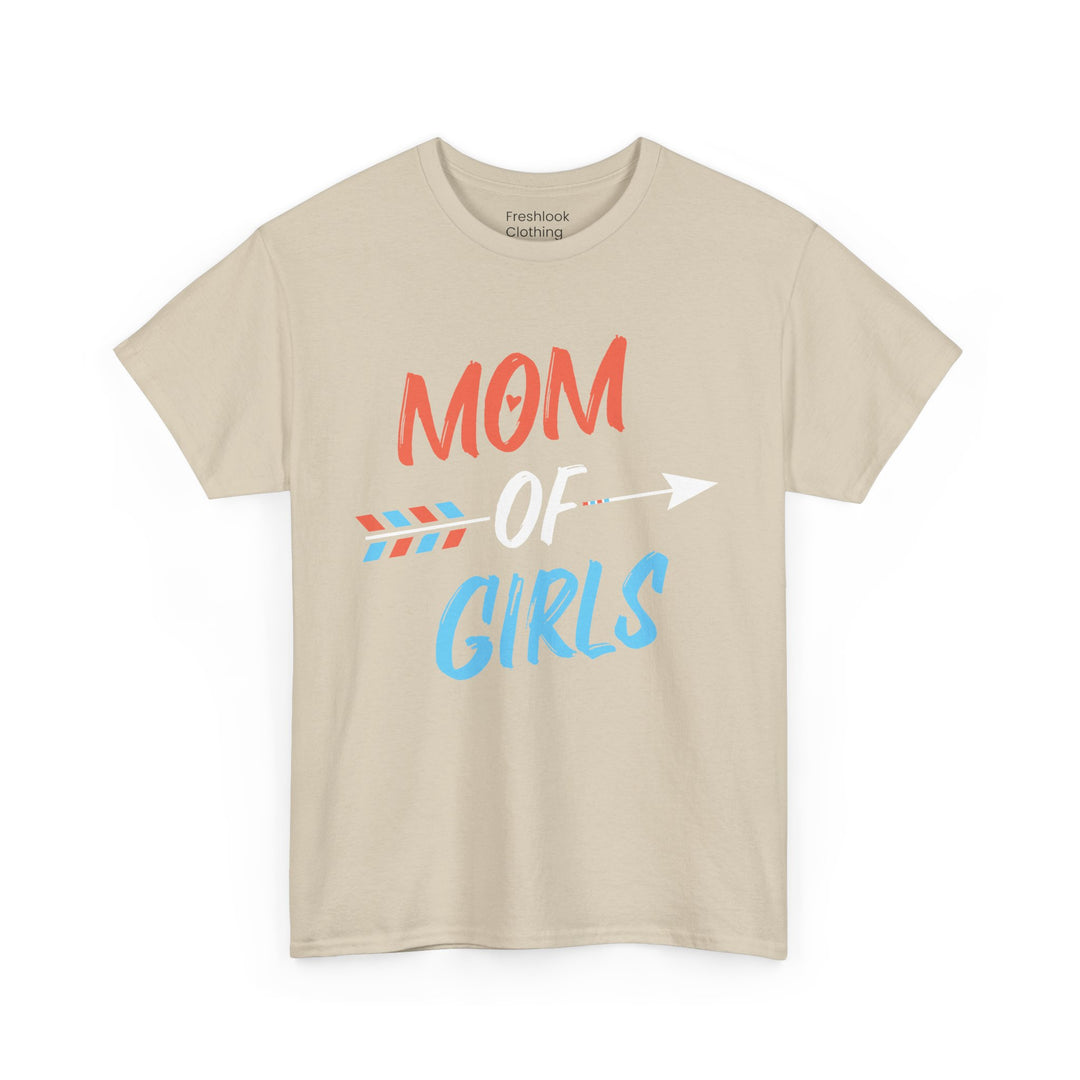 Mom’s T-shirt – Mom of Girls Design