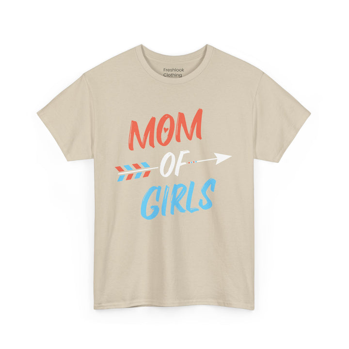 Mom’s T-shirt – Mom of Girls Design