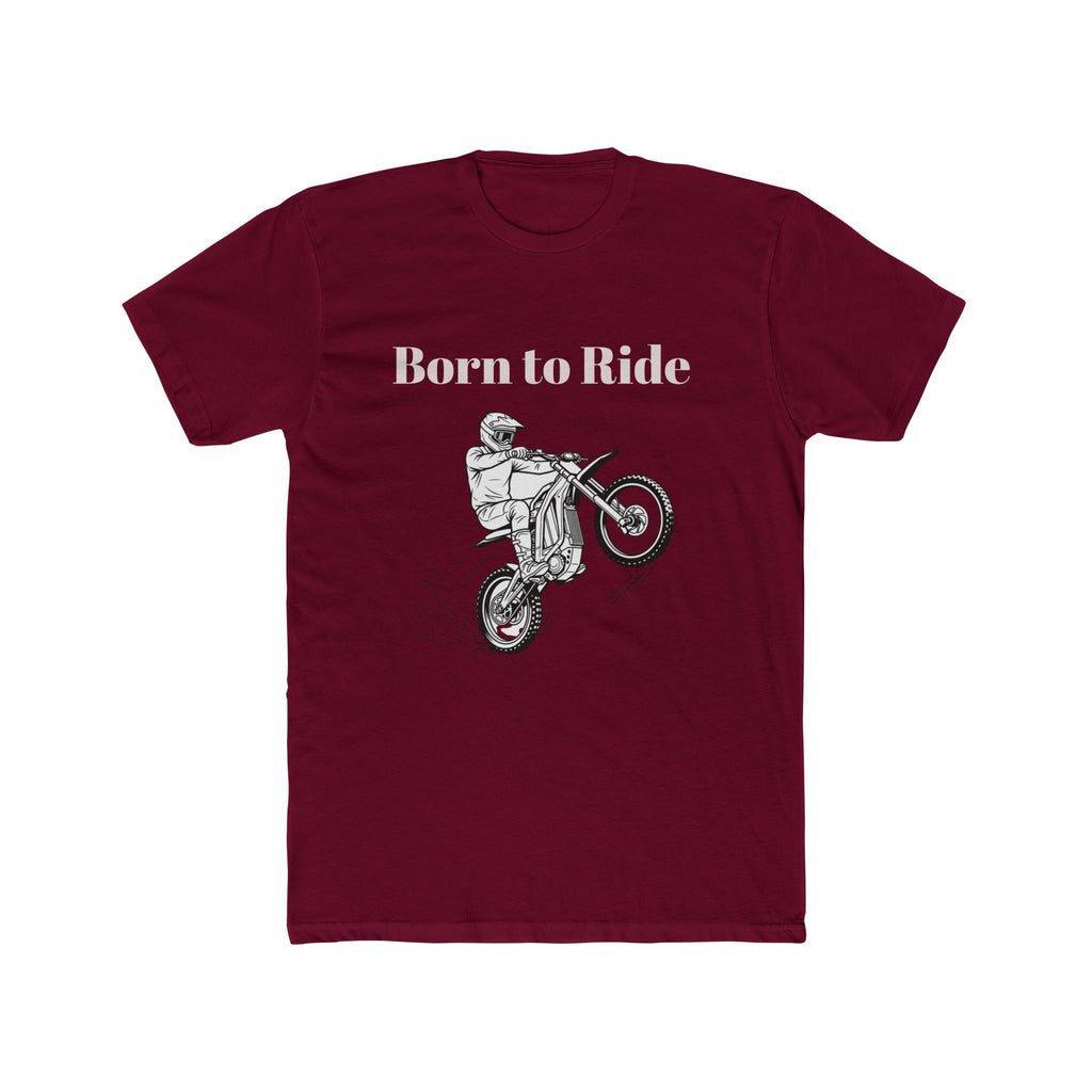 Born to Ride Dirt Bike Tee | Motocross Rider Graphic T-Shirt