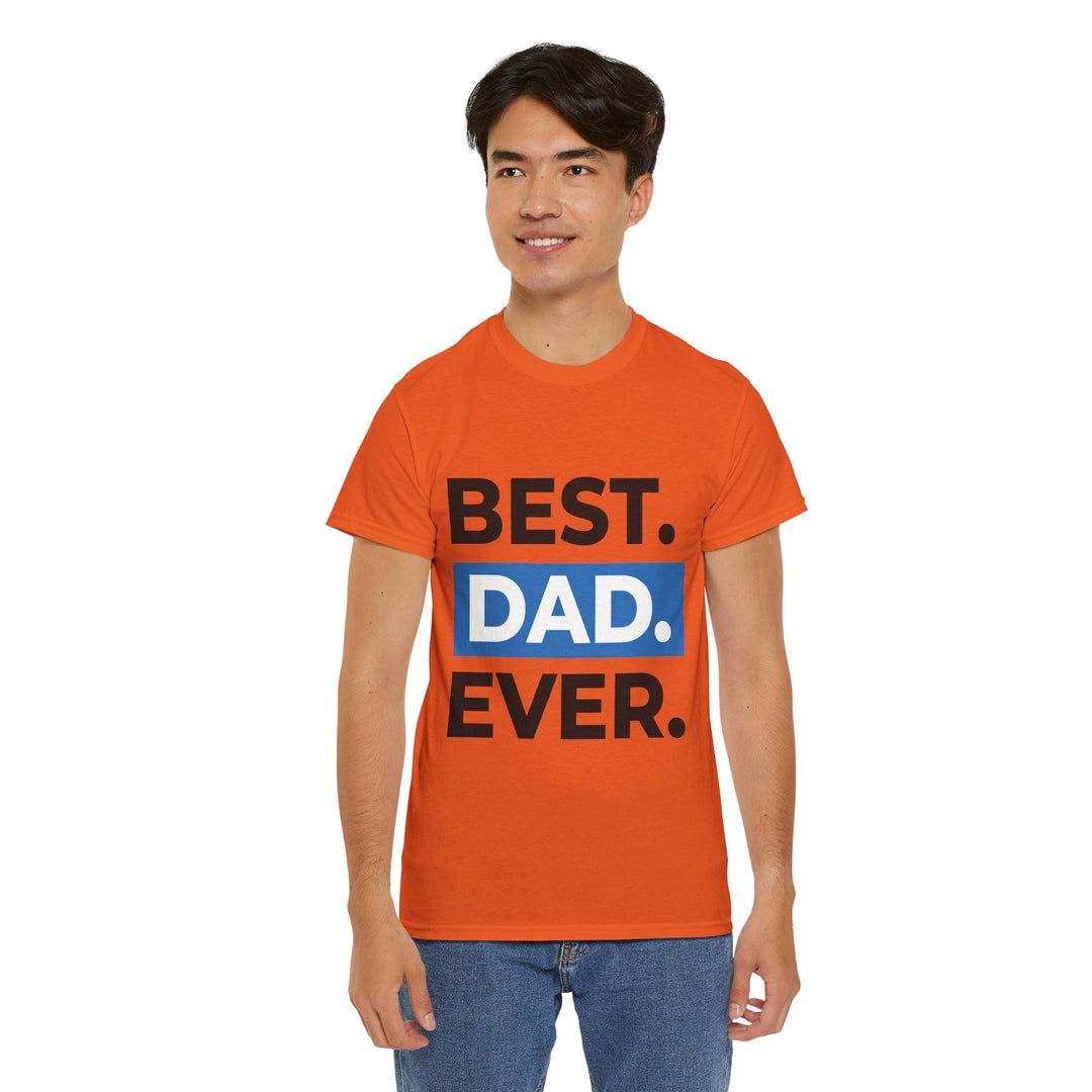 Dad's T-Shirt - Best Dad Ever Design