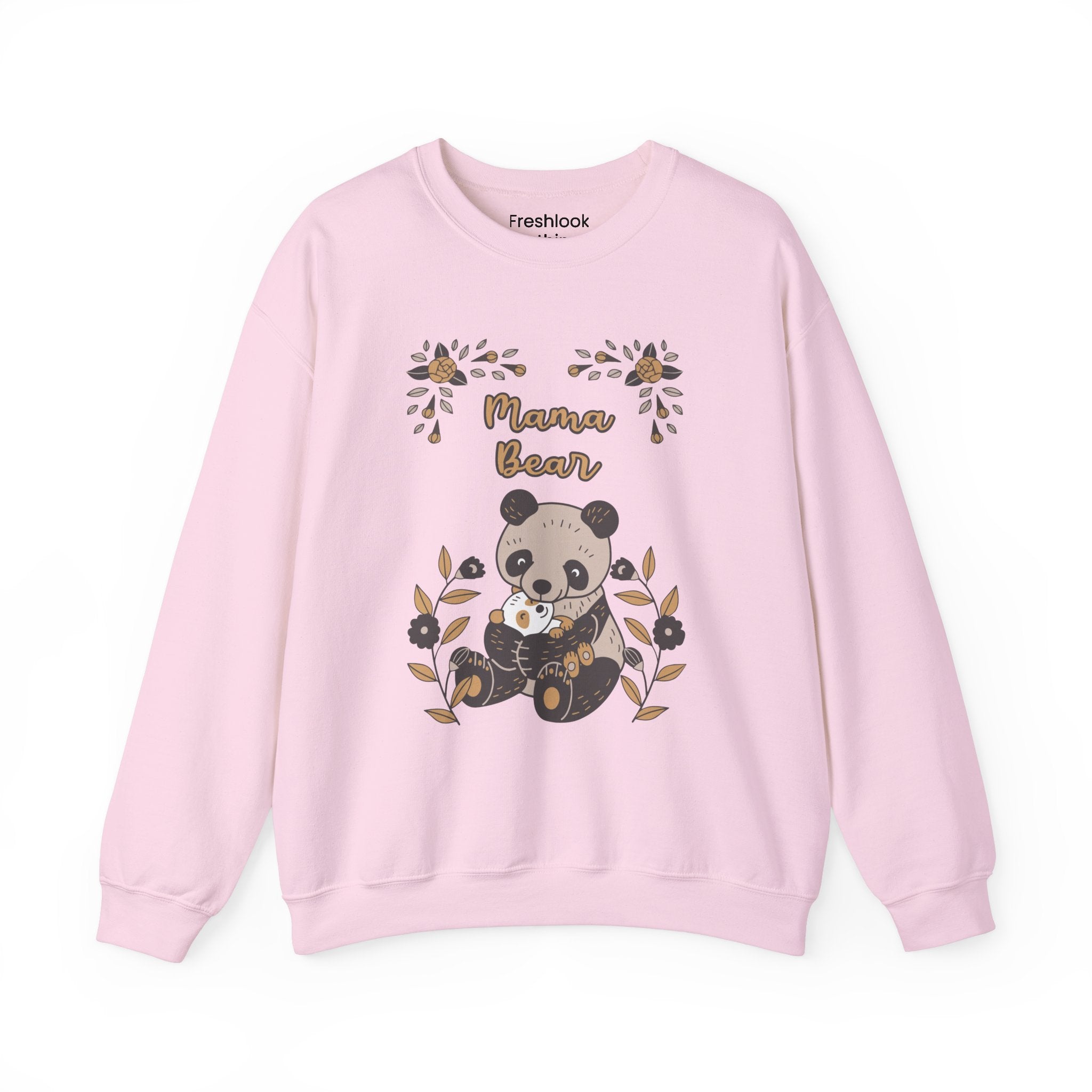 Mom's Sweatshirt - Mama Bear - Cozy Oversized Fit for Animal Lovers Design