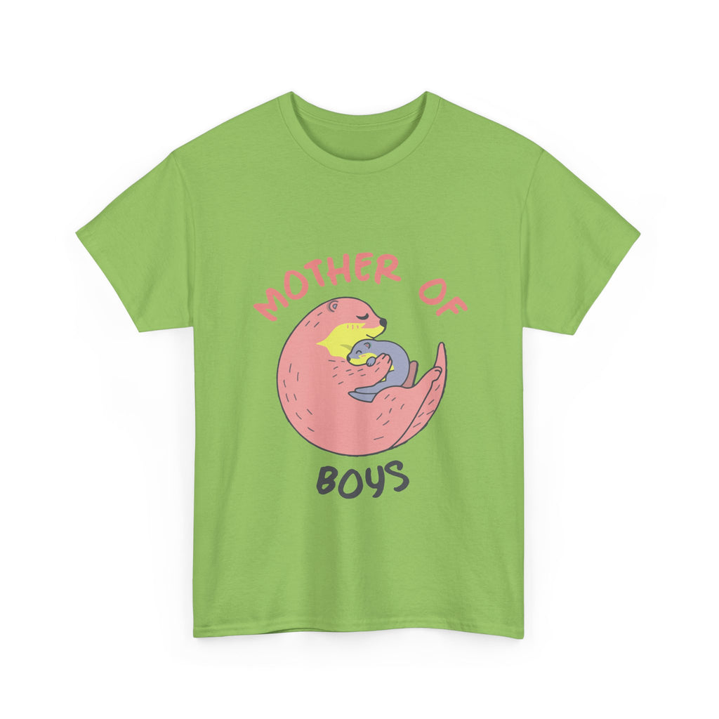 Mom T-Shirt - Mother of Boys Design