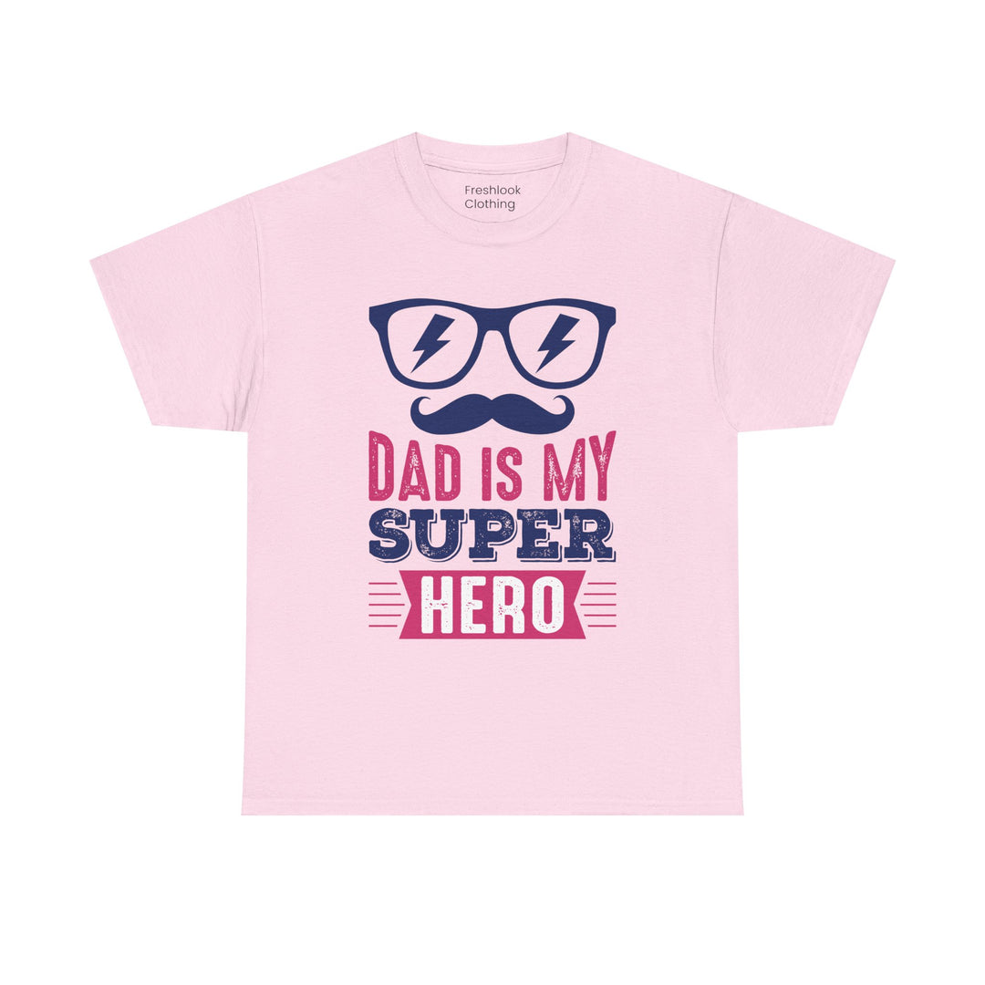 Dad's T-Shirt - Dad Is My Superhero Design