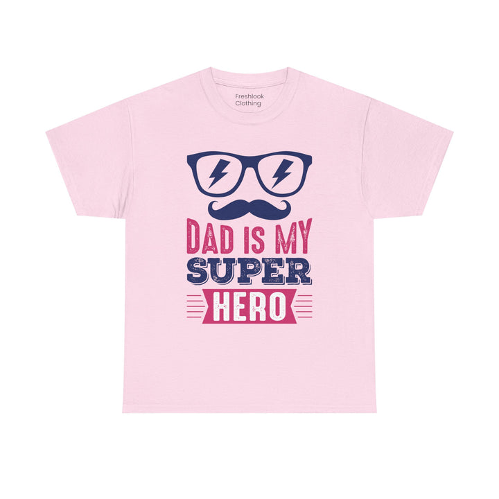 Dad's T-Shirt - Dad Is My Superhero Design