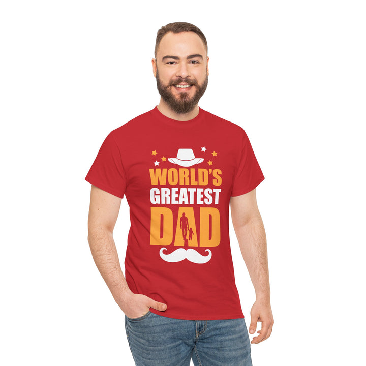 Dad's T-Shirt - World's Greatest Dad Design