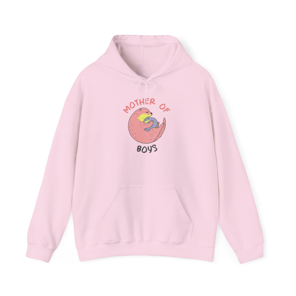 Mom's Unisex Hooded Sweatshirt – Mother of Boys Design