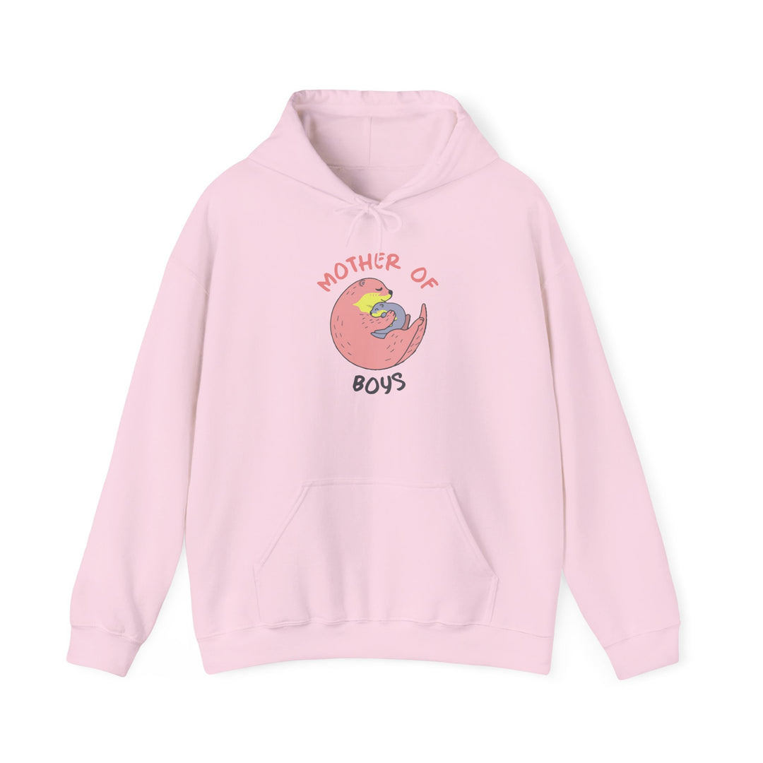 Mom's Unisex Hooded Sweatshirt – Mother of Boys Design