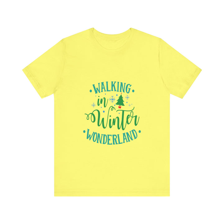 Walking in Winter Wonderland, Christmas T-shirt, Holiday tees, Family Christmas Shirts