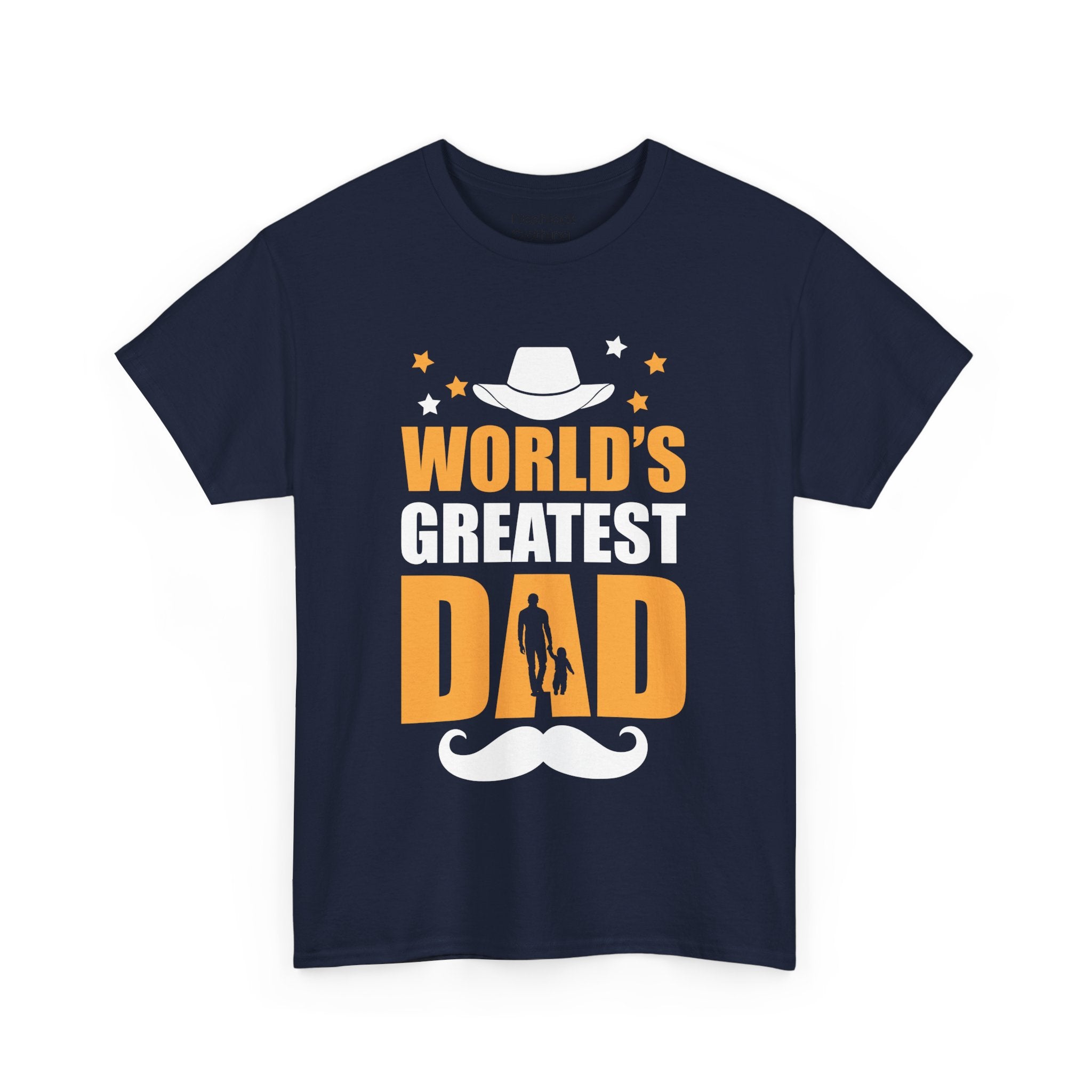 Dad's T-Shirt - World's Greatest Dad Design
