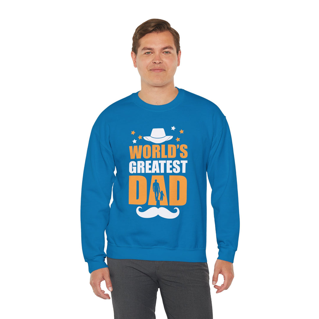 Dad’s Sweatshirt – World's Greatest Dad Design