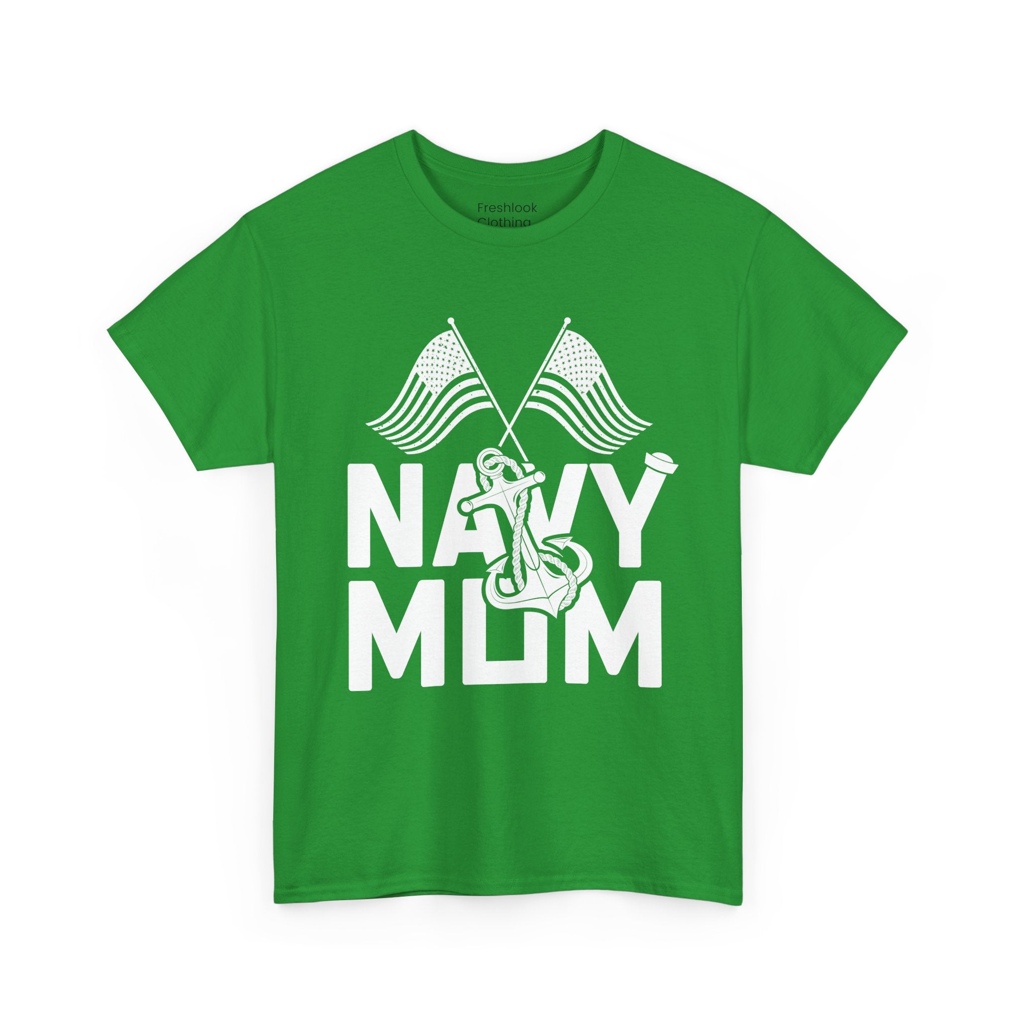 Mom T-Shirt – Navy Mom Design