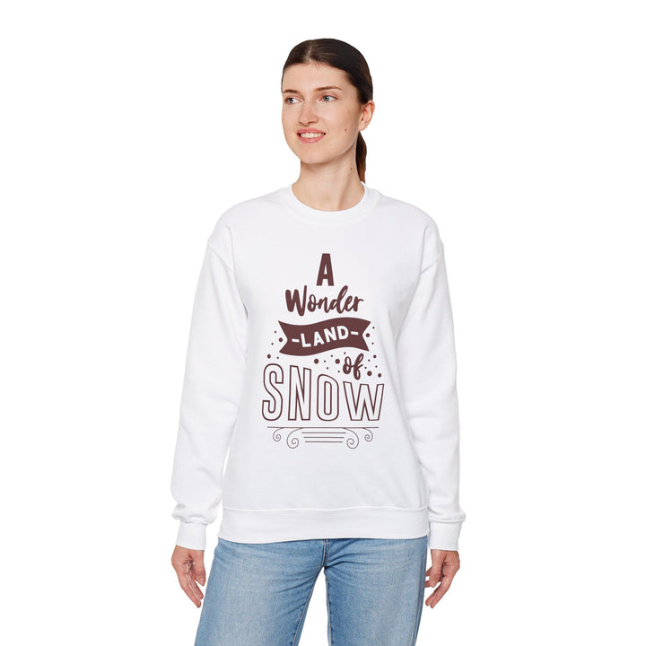 A Wonder Land of Snow Unisex Sweatshirt