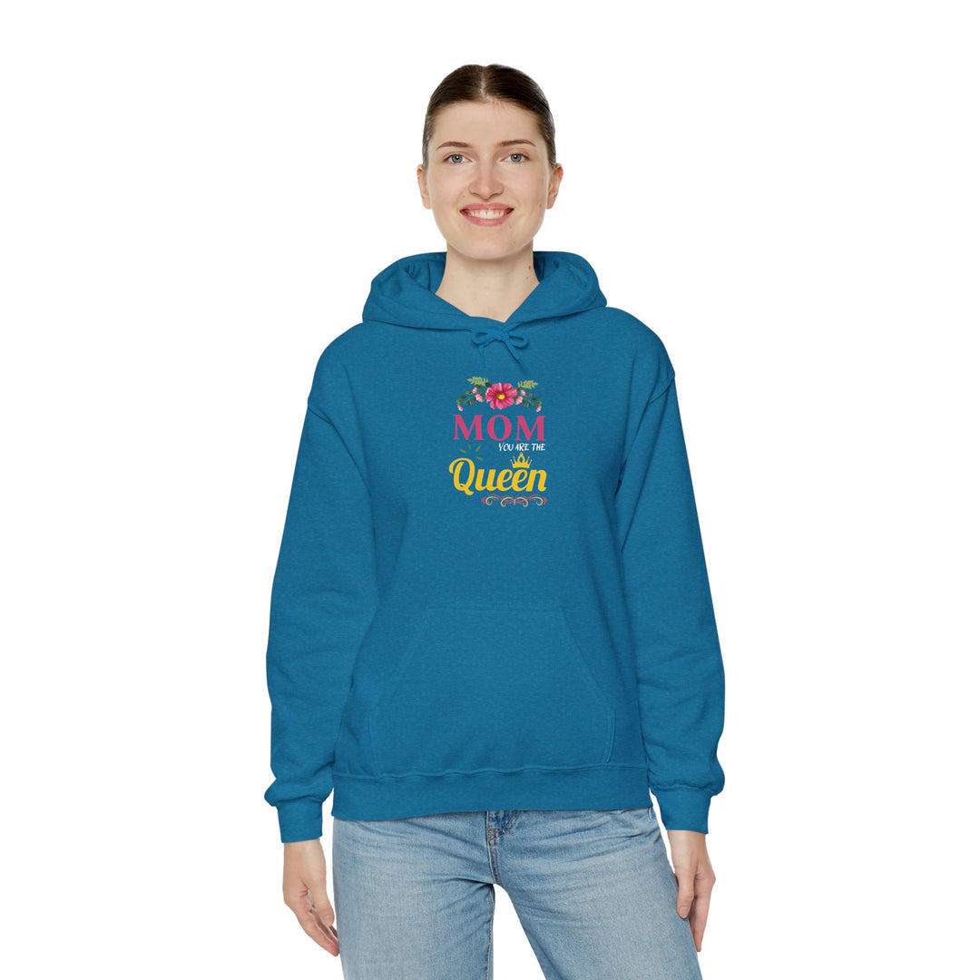 Mom's Hooded Sweatshirt – Mom You Are The Queen Design