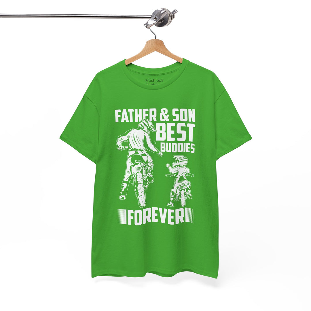 Dad's T-Shirt - Father & Son Best Buddies Forever Design