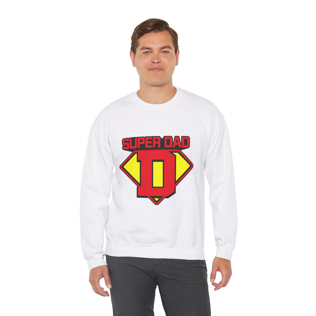 Dad’s Sweatshirt – Super Dad Design